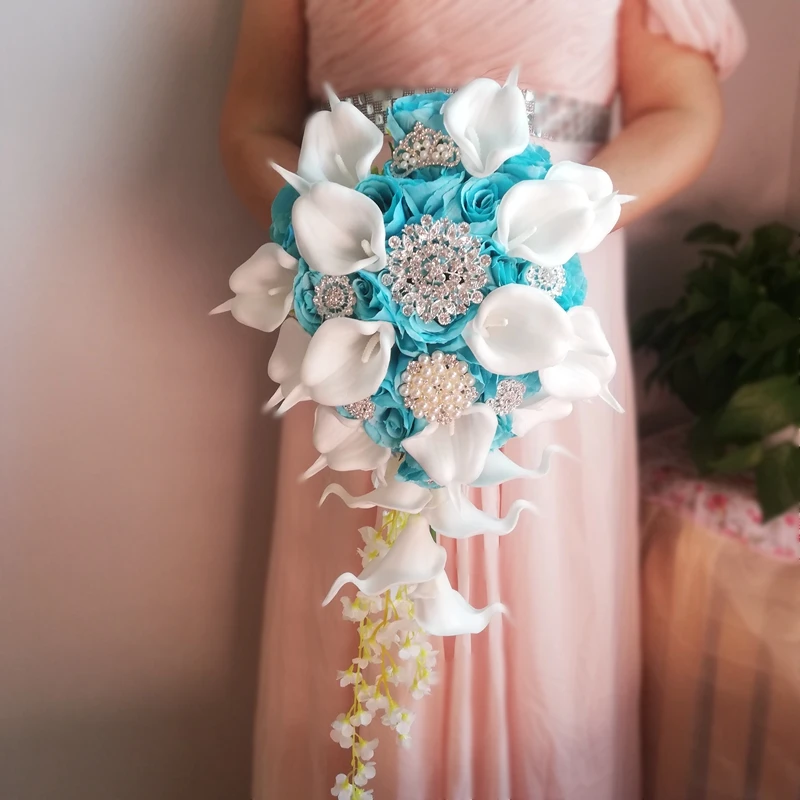 2021 Whitney Свадебная коллекция водопад красный свадебный искусственный жемчуг