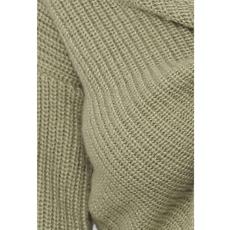 Женский трикотажный кардиган с открытыми плечами повседневный однотонный