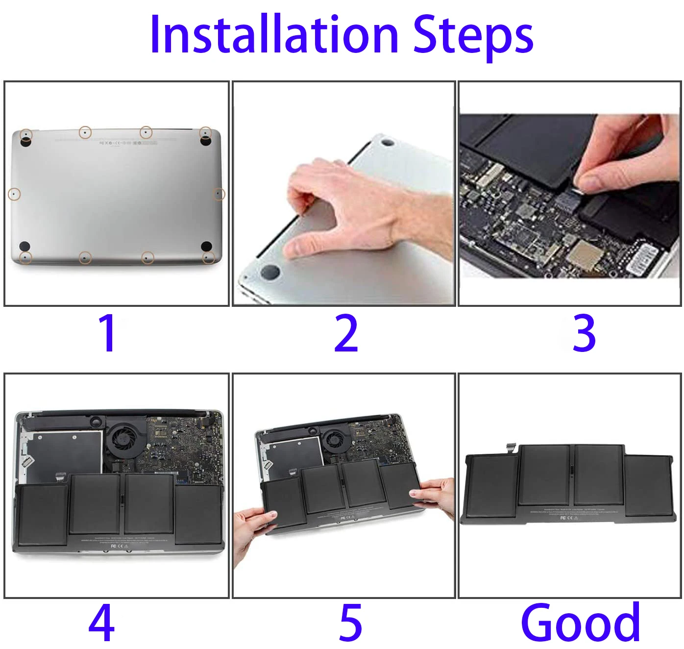 Аккумулятор A1466 A1369 для ноутбука Apple Macbook Air 13 дюймов A1405 A1496 A1377 2010 2011 2012 2013 2014 2015 2017