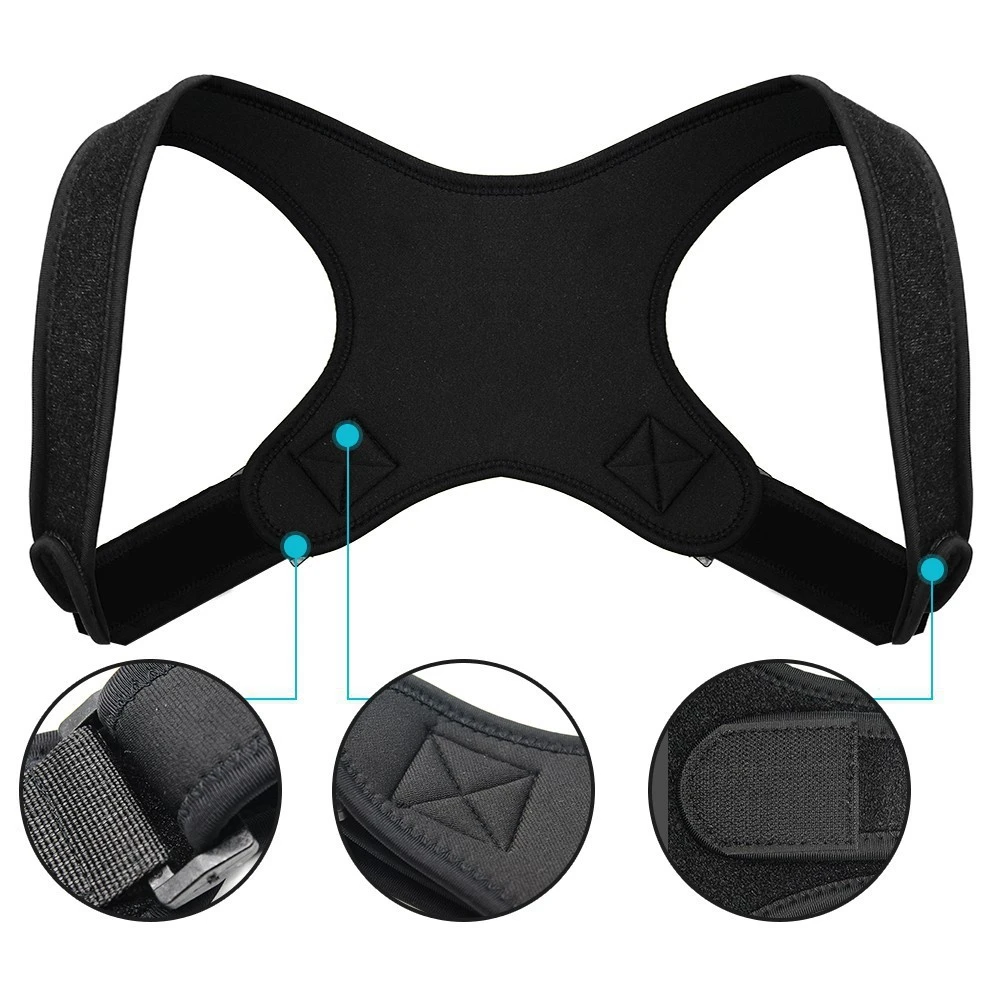 New Spine Posture Corrector for Men Women Back Straightener Posture Corrector Brace Support Belt Upper Back Brace Pain Relief