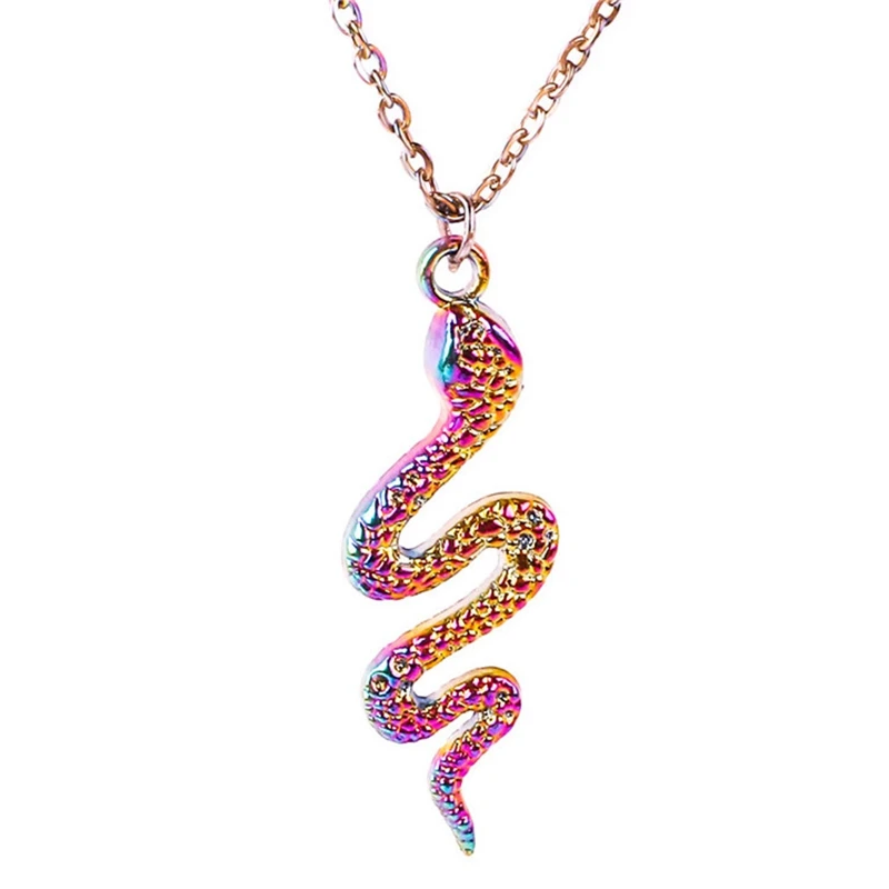 

Serpentine Snake Necklaces For Women Men Jewelry Punk Style Chain On The Neck Choker Necklace Girl Pendants And Pendants Vintage