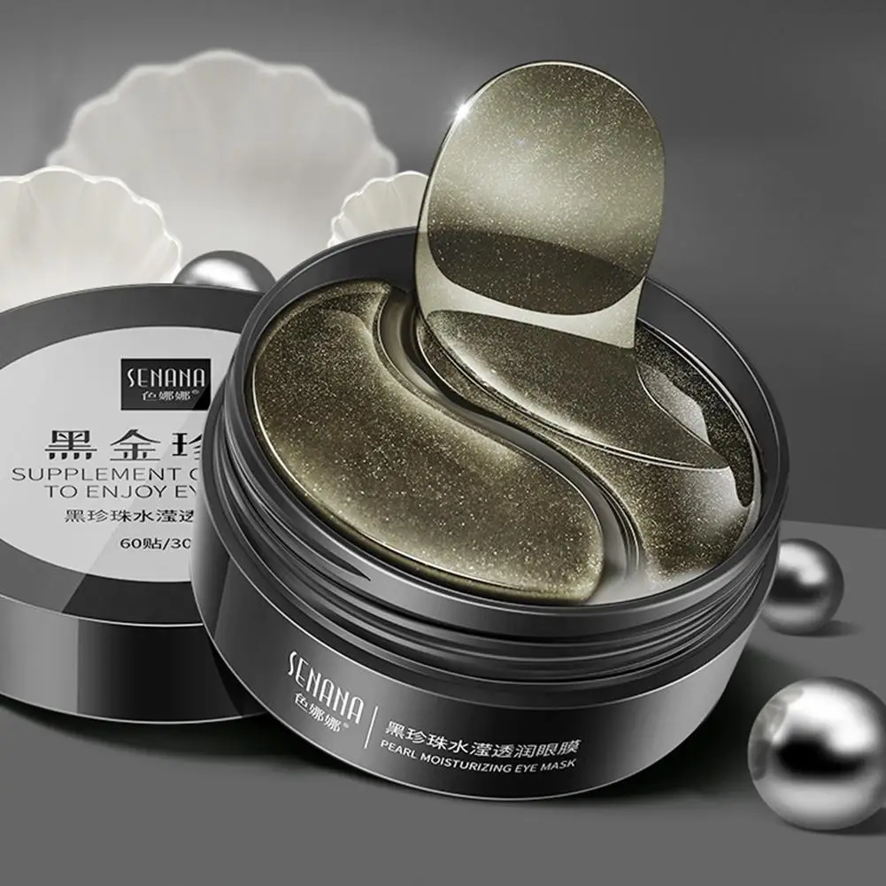 

60pcs Eyes Masks Gold Moisturizing Anti Aging Seaweed Crystal Collagen Eye Mask Patch Remove Dark Circles Eye Care