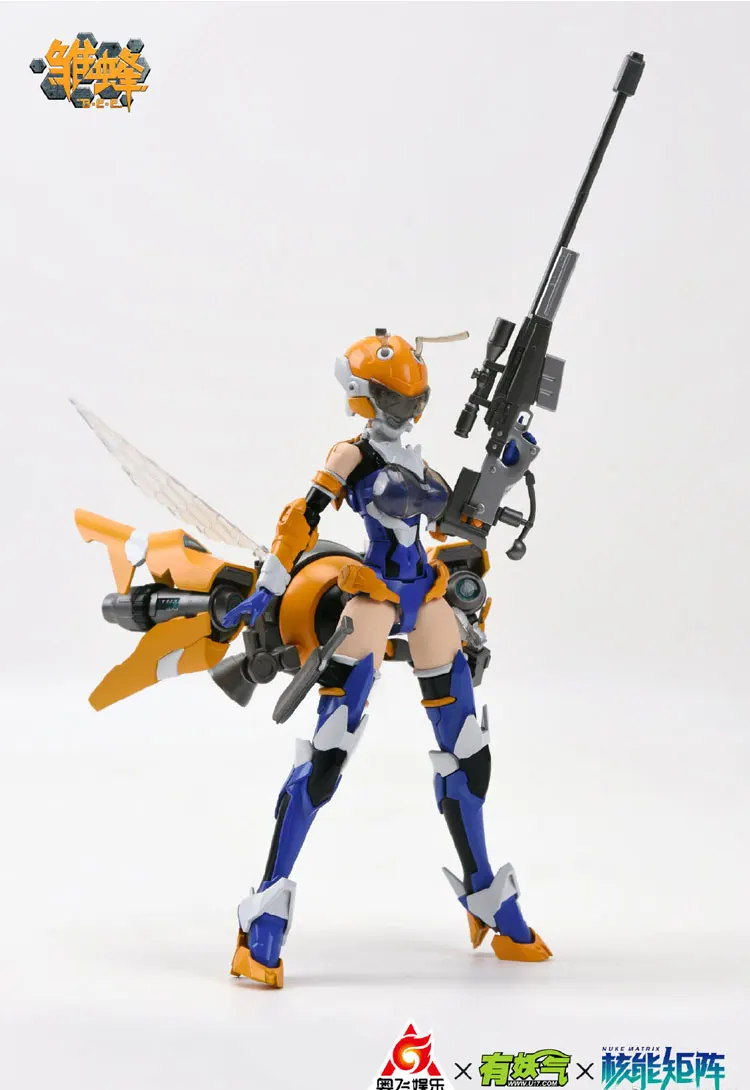 Nuke Matrix 1/12 scale B.E. Штурмовые ангелы полный действия пластиковая модель Мобильный