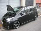 Передний капот для Toyota Ractis NCP120, газовые стойки, амортизатор, углеродное волокно, для 2010-2017 Toyota Ractis NCP120