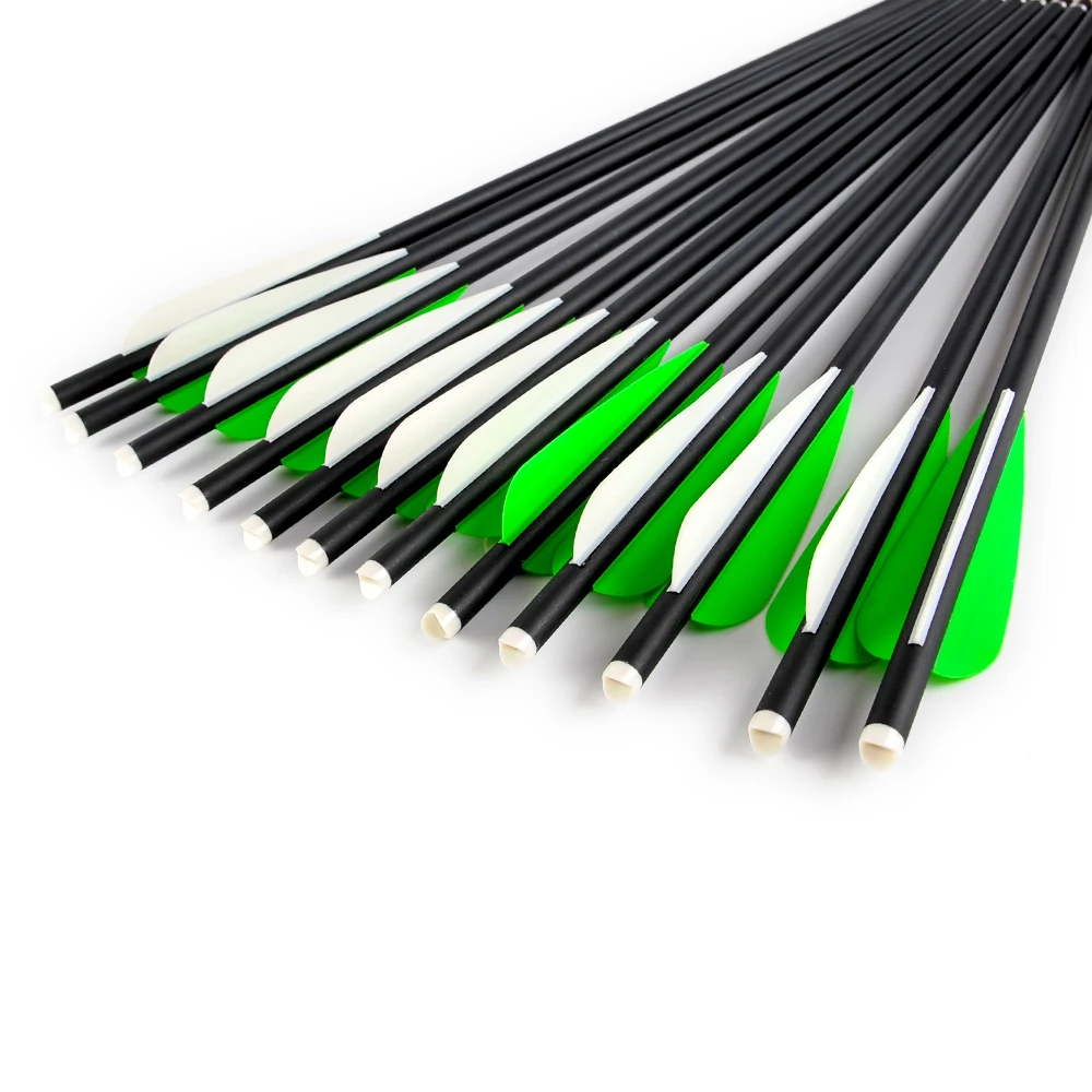 Стрелы из углеродного сплава 17/20/22 дюйма 8 мм|carbon arrow|crossbow boltsarchery hunting |