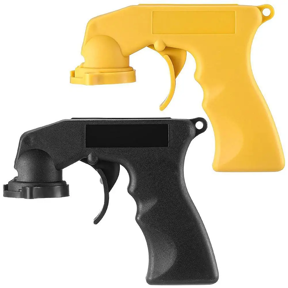 

Car Paint Care Aerosol Spray Gun Handle With Full Grip Trigger Spray Adaptor Locking Collar Maintenance Painting Paint Car Tool