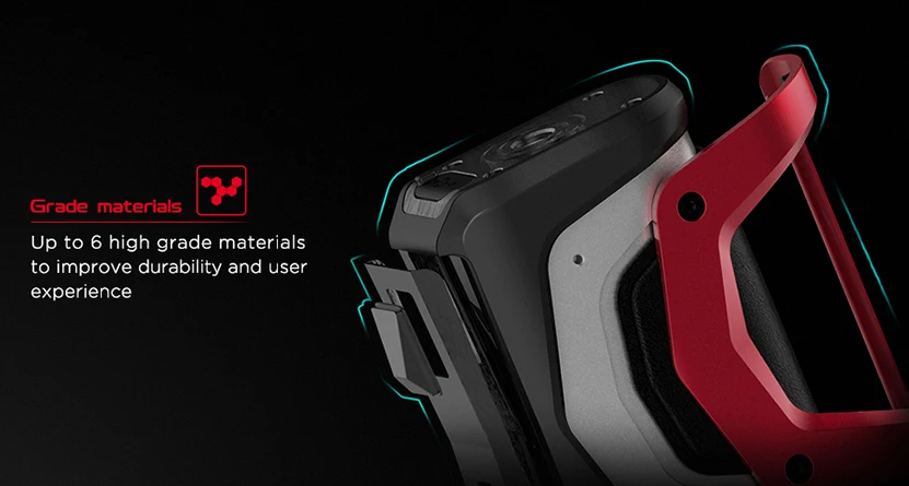 2 шт. GeekVape Aegis X Box Mod 200 Вт 2,0 в качестве чипсета испаритель и 2,4 дюймов OLED экран Vape Mod для 510 Распылитель на резьбе vape