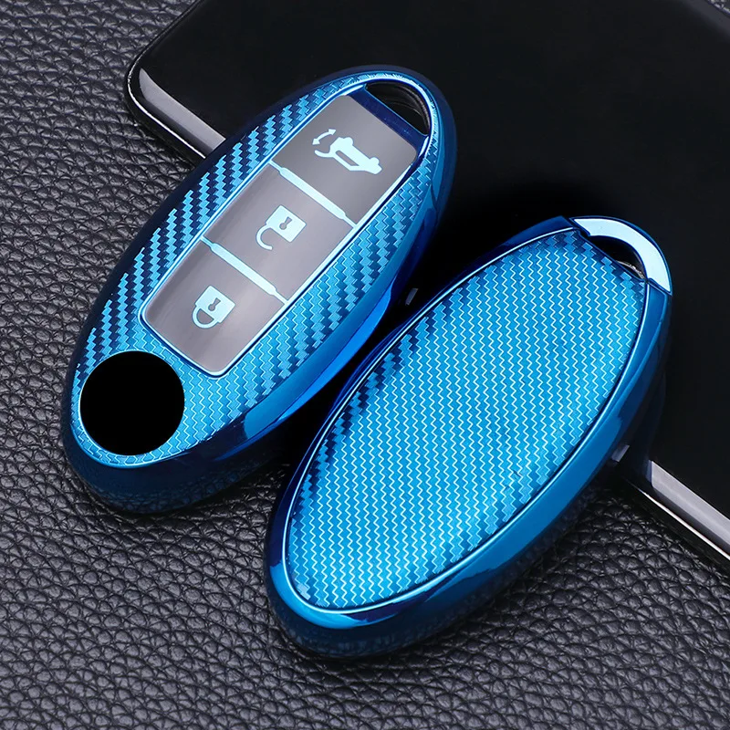 Car Remote Key Case Cover Shell For Infiniti Nissan Qashqai X-trail T32 T31 Juke J10 J11 Kicks Tiida Pathfinder Note Carbon Tpu - - Racext™️ 22 - Racext Car Remote Key Case Cover Shell For Infiniti Nissan Qashqai X-trail T32 T31 Juke J10 J11 Kicks Tiida Pathfinder Note Carbon Tpu - - Racext™️ - - Racext 21