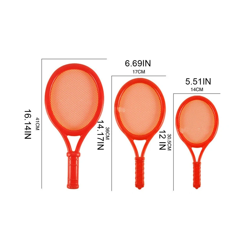 

Classic Children Tennis Racket Set Kids Badminton Balls Elastic Racket Parent-Child Sports Toys Indoor Outdoor Fun
