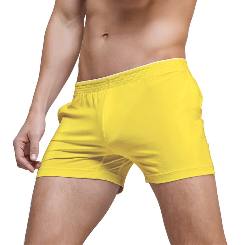 

Men's Underwear Boxer Shorts Trunks Cotton High Quality Underwear Men Brand Clothing Shorts Men Boxers Home Sleep Wear