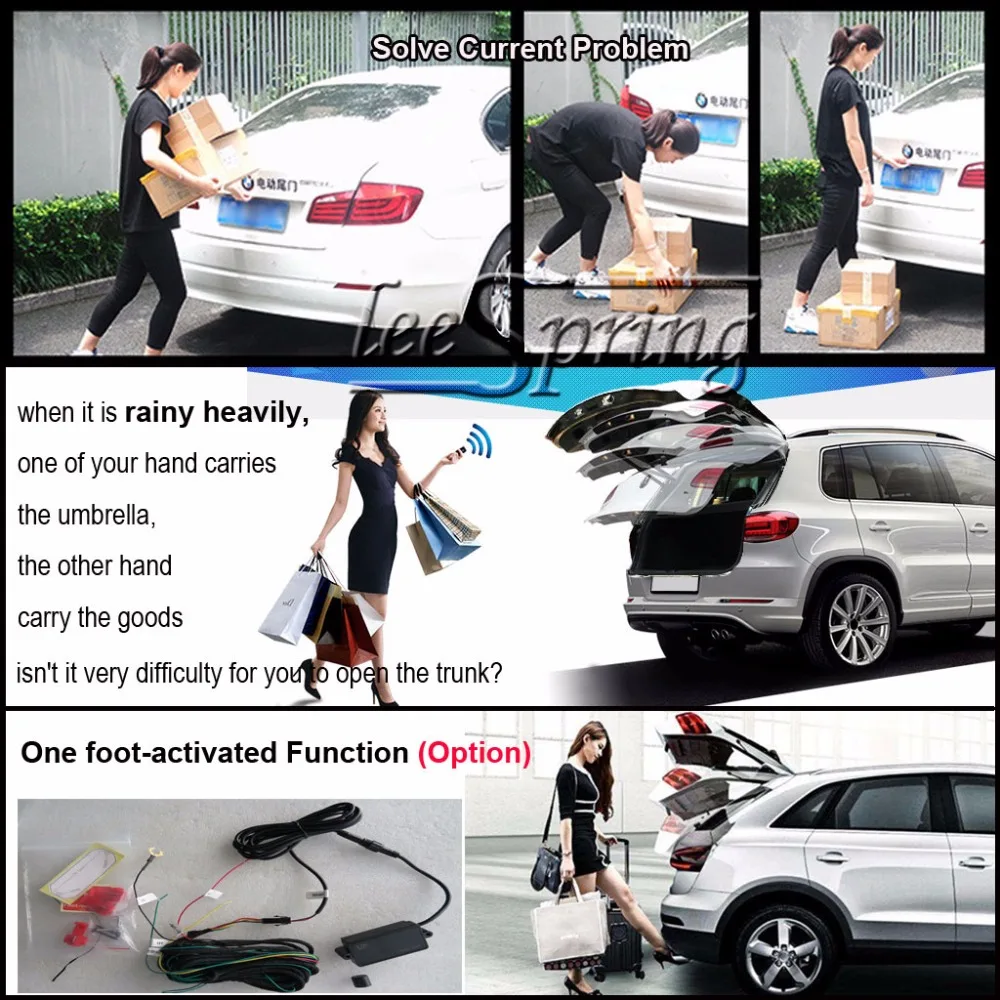 Умный Автомобильный Электрический подъемник задних ворот для Volkswagen VW Passat