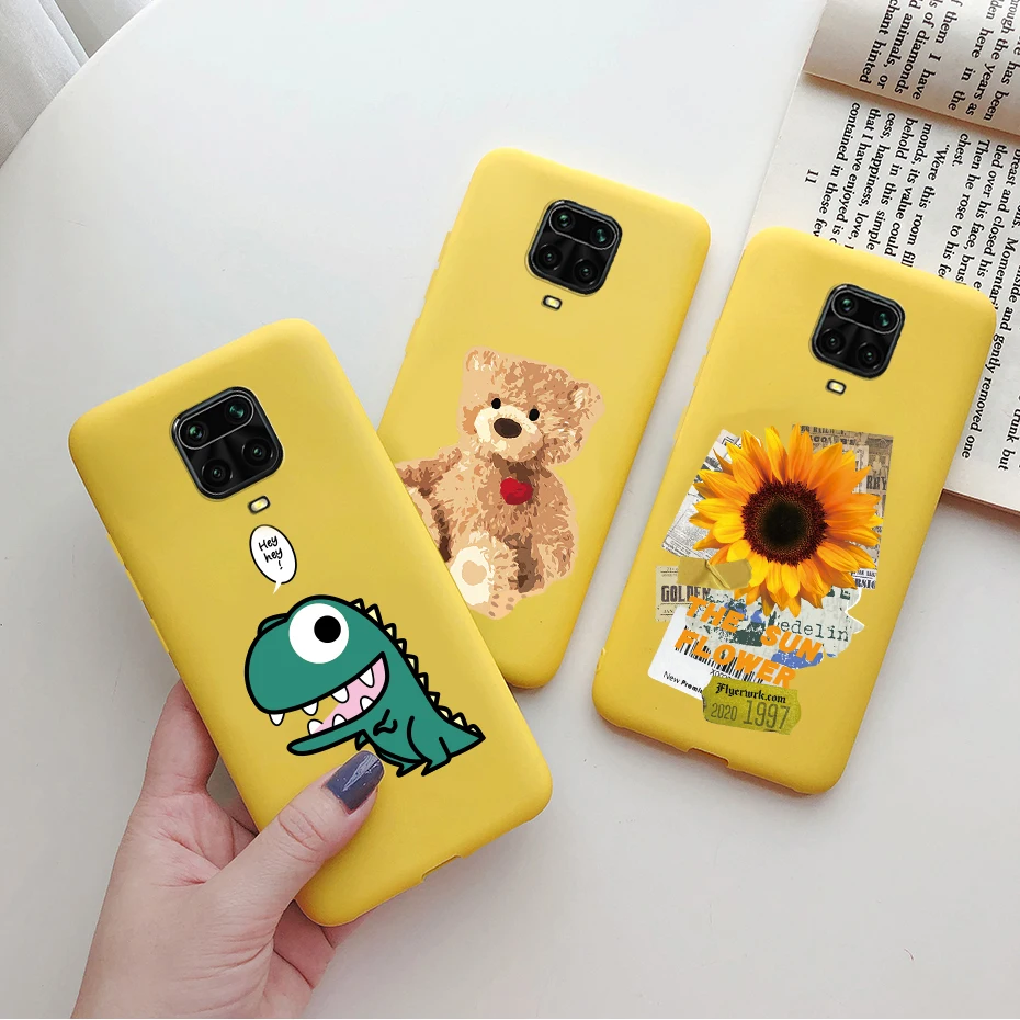 Чехол для телефона яркий силиконовый мягкий чехол Xiaomi Redmi note 9 s noe9s с рисунком