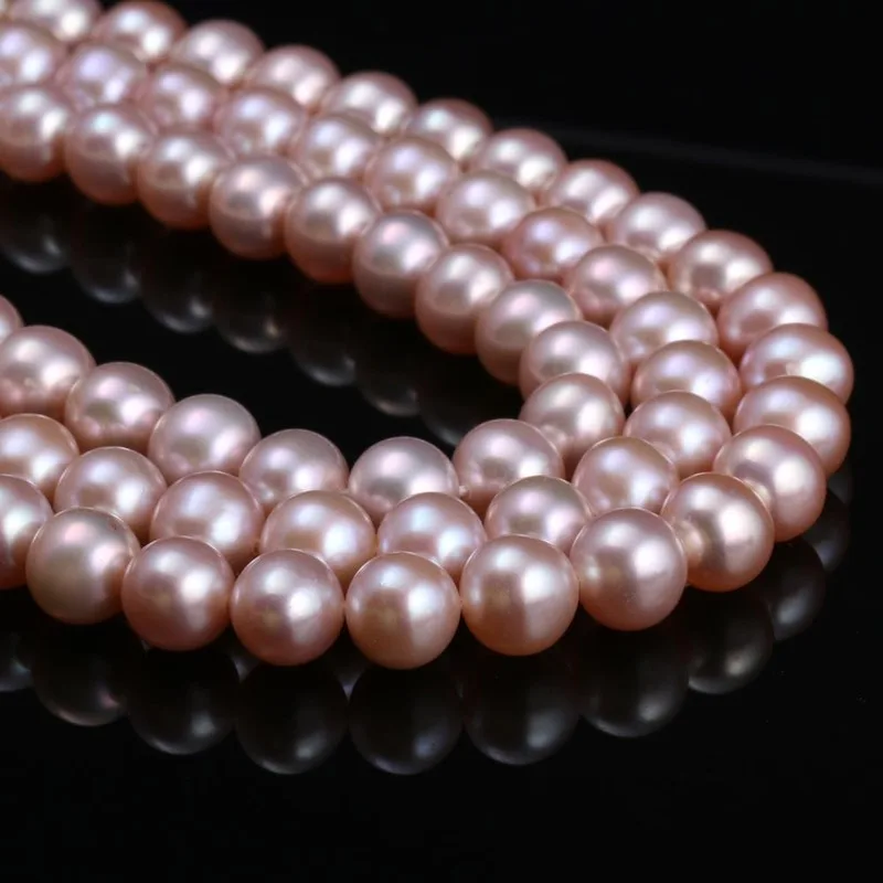 New natural freshwater pearl white and pink irregular beads used in jewelry making DIY bracelet necklace Size 7-8mm | Украшения и
