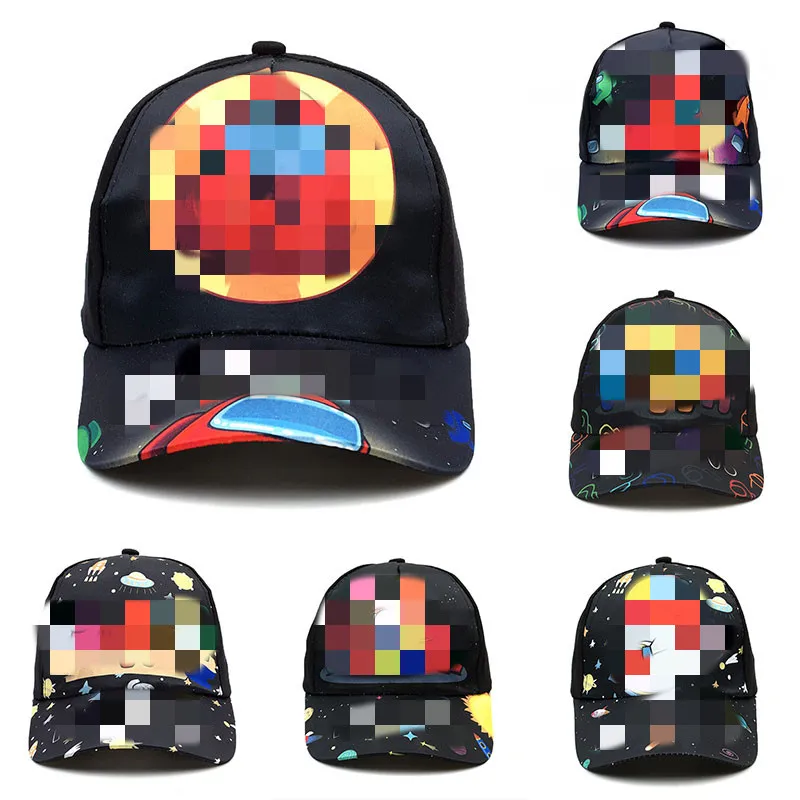 

Cartoon Anime Children Baseball Caps Funny Outdoor Summer Hat kids Fashion Cotton Hip Hop Adjustable Baseball Hats Kids Gift