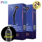 Презервативы MIO 24p мужские компактные 49 мм с задержкой эякуляции