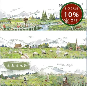 Moodtape washi лента, наклейка для фона, альбом для скрапбукинга, украшение ручной работы, бумажная лента