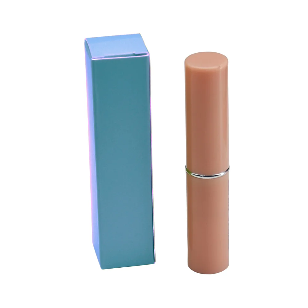 Пустая синяя мини коробка для поделок бумажная доска упаковочная ювелирных