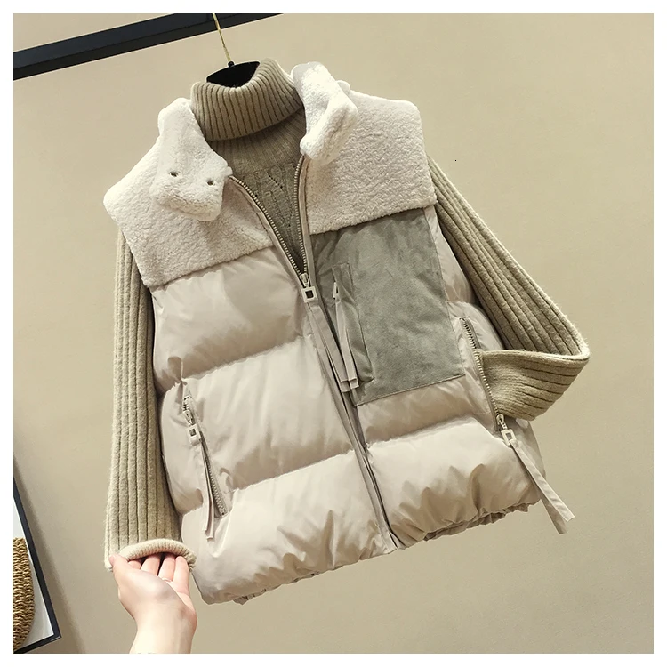 Новинка 2019 хлопковый жилет без рукавов женские топы короткое пальто модная