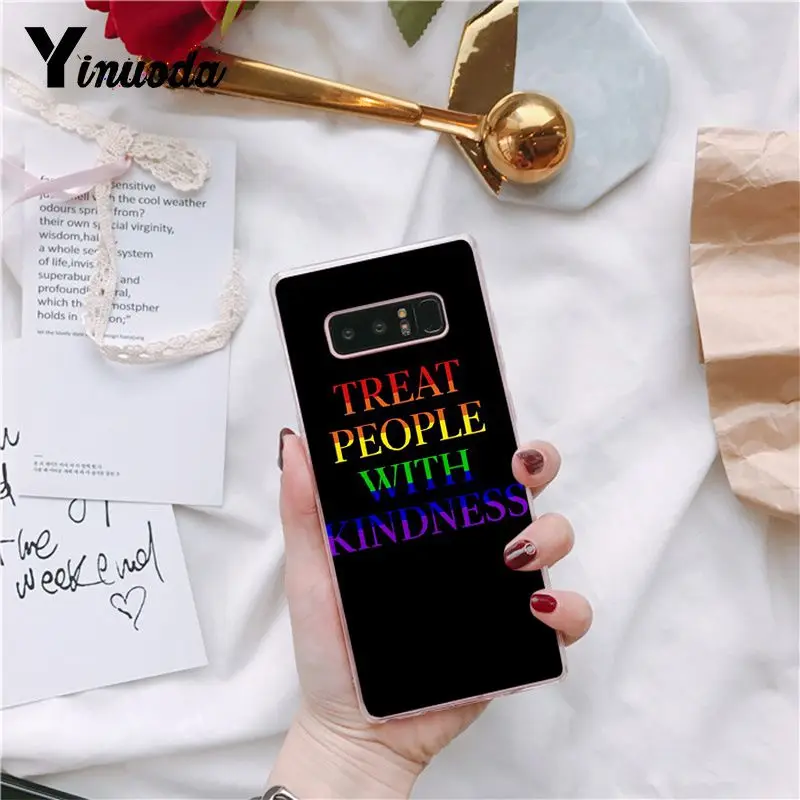

Yinuoda Harry Styles Treat People With Kindness candy TPU Phone Case Cover for Samsung S8 Plus S8 S9 Plus S9 S7 edge S6edge