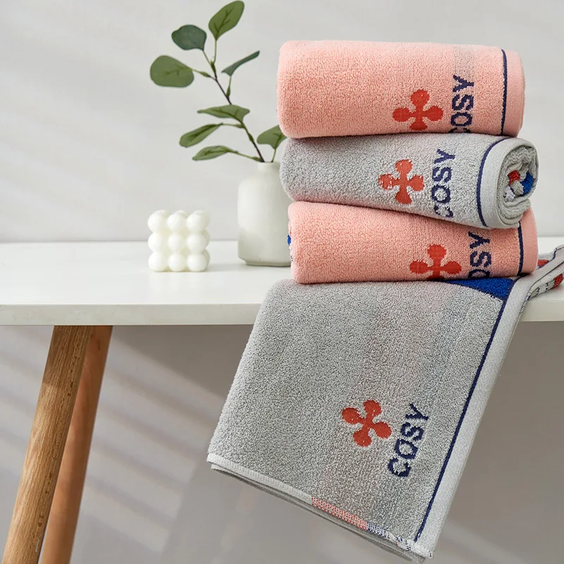 Длинное банное полотенце из хлопка 40*90 для упражнений на лицо взрослых фитнеса