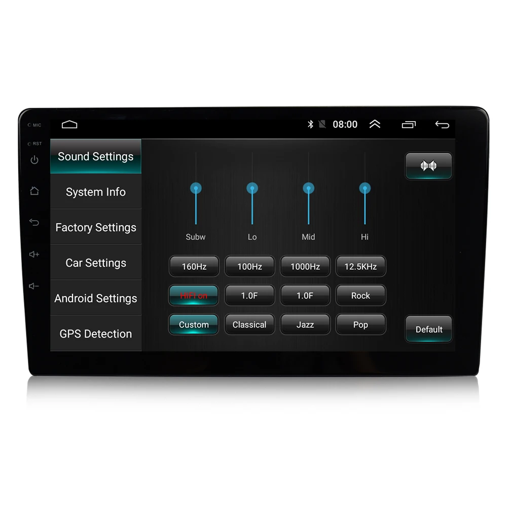 Автомагнитола EKIY 9 &quotIPS мультимедийный видеопроигрыватель с навигацией GPS Android