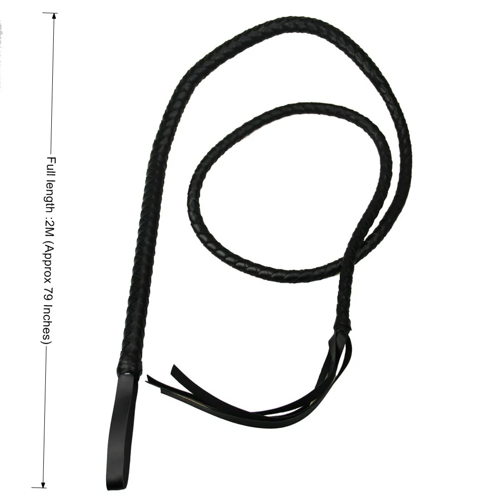 Длинные БДСМ кнут Связывание эротические Верховая езда лошадь Урожай Охота