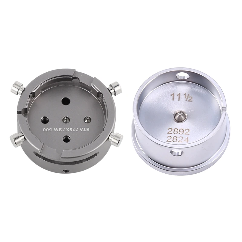 

2 шт., держатель часового механизма 1/4 для ремонта часов 7750 и 2824