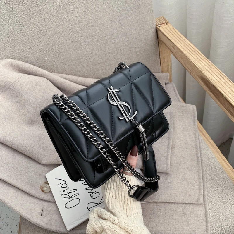 Новинка 2019 роскошные сумки женские дизайнерские через плечо клатч Курьерская