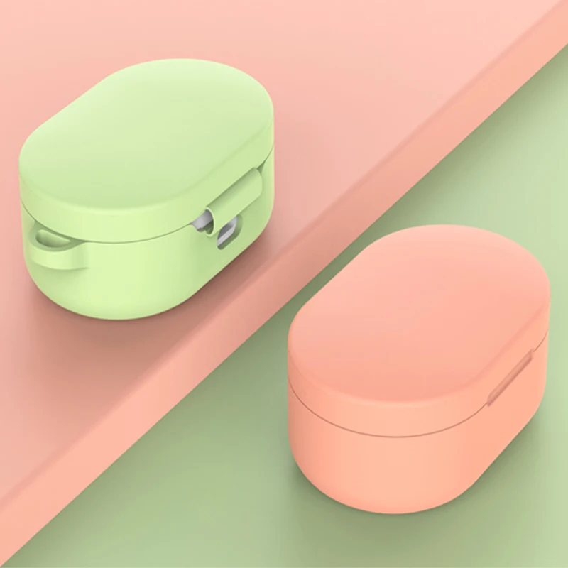 Силиконовый чехол для Redmi Mi AirDots мягкий беспроводных наушников из ТПУ xiaomi redmi Airdots