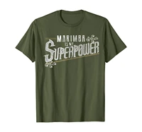 marimba is my superpower marimba band gift t shirt