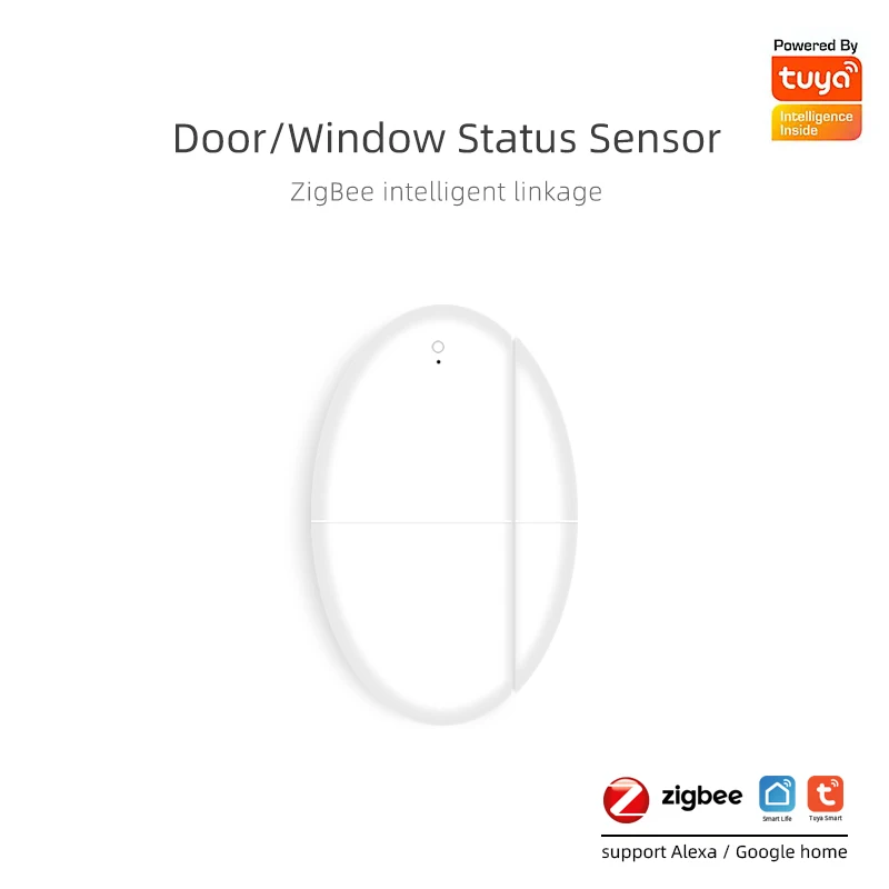 

Tuya APP WiFi Door Sensor Door Open Detectors Security Protection Alarm System Home Security Alert Security Alarm Smart Home