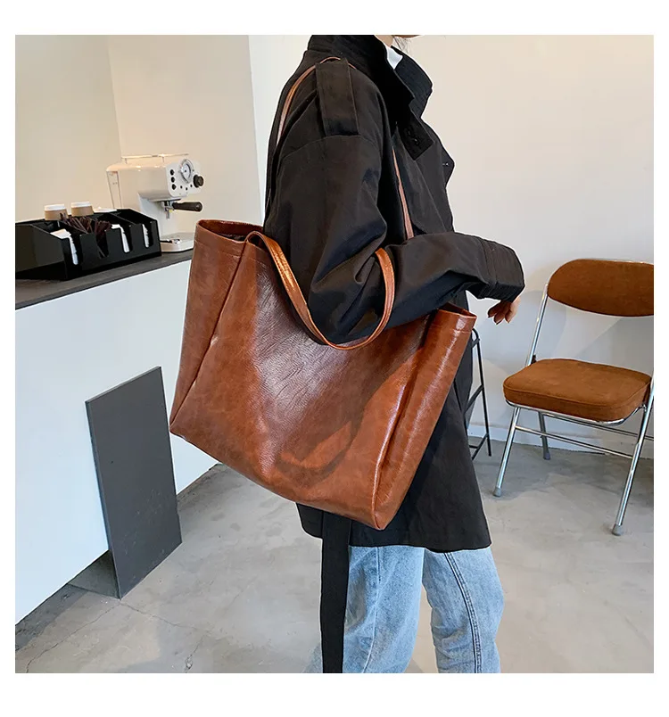 

Women Large Capacity Handbags Female 2021 New Ancient Fashion Single Shoulder Bag Tote Bags