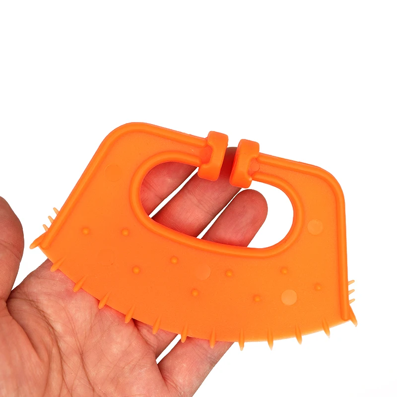 3 шт. носа коровы шип Пластик до середины икры из коровьей кожи крупного рогатого