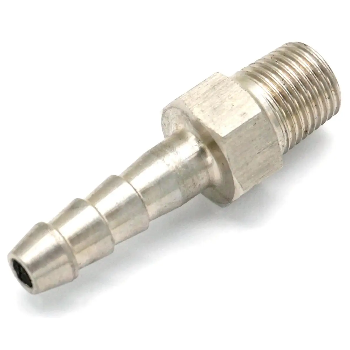 Штуцер Шланга Высокого Давления I/D 6 мм x 1/8 дюйма наружная резьба BSPT 304 нержавеющая