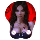 Новый игровой компьютерный коврик для мыши storсеверной Алисы с подставкой для запястья, коврик для мыши 3D Fanart, мягкий силиконовый коврик для мыши