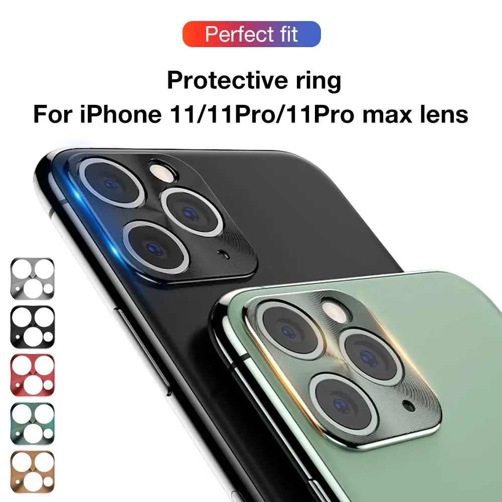 Для IPhone 11 про объектив крышка 3D Защитная пленка полная защита объектива