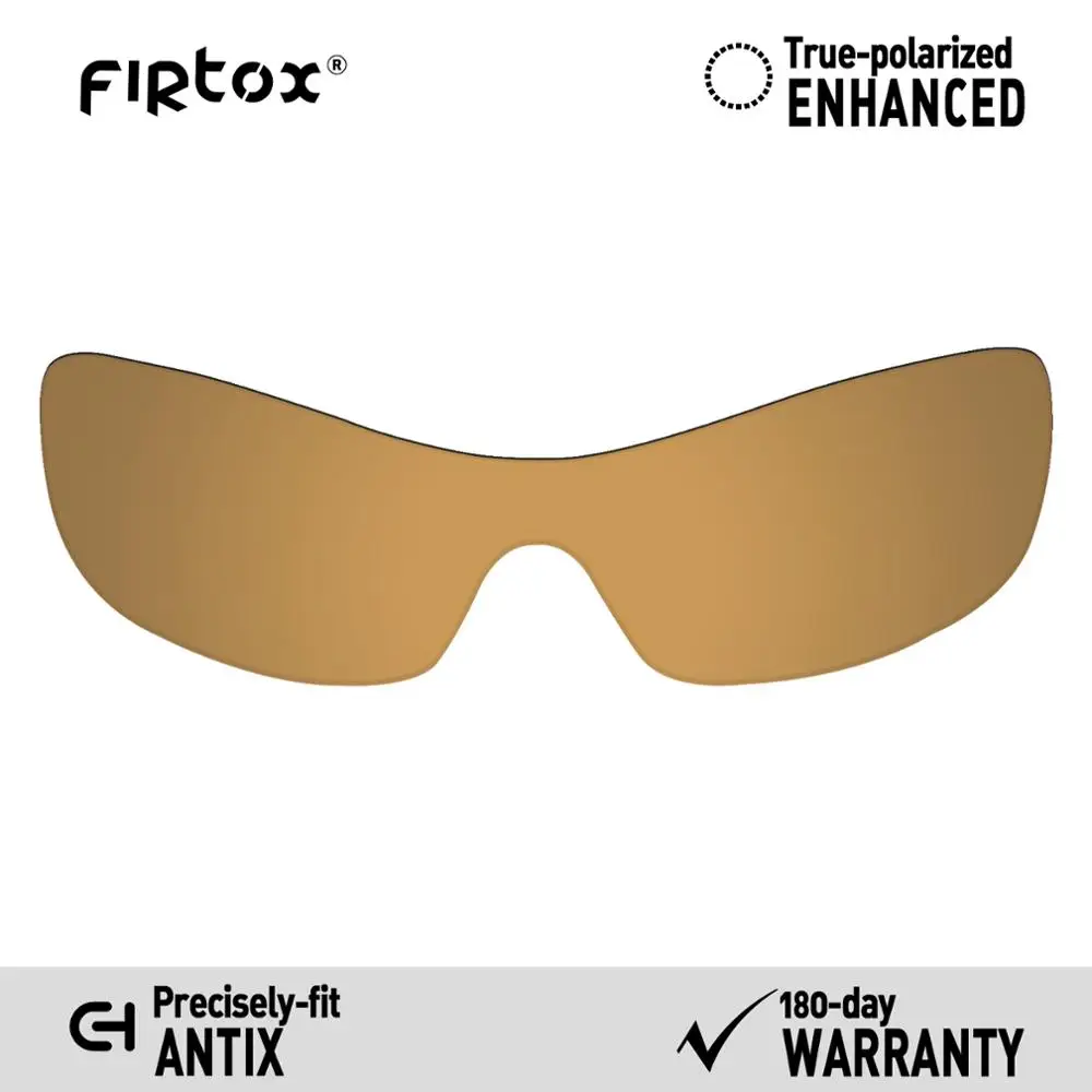 Bronze Golden Firtox настоящие поляризованные Сменные рассеиватели UV400 для солнцезащитных очков-солнцезащитных очков типа «антикс»(Только Совместимые линзы)-несколько цветов - Цвет линз: Bronze Golden