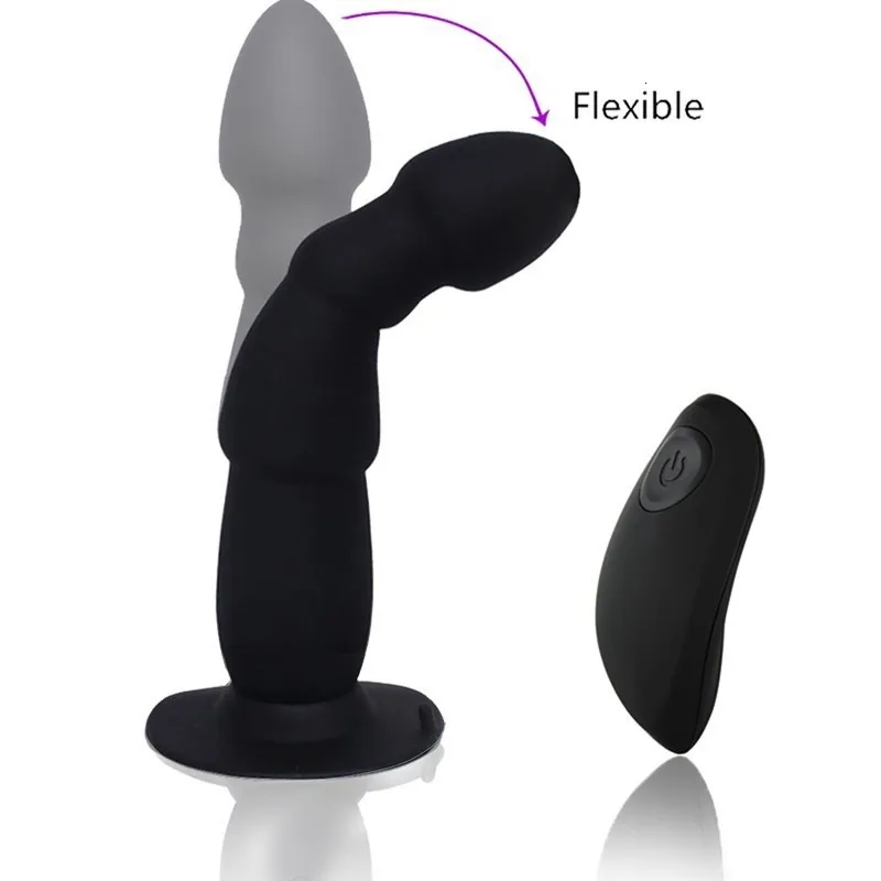 Беспроводной удаленный Анальный вибратор вагинальный стимулятор с присоской