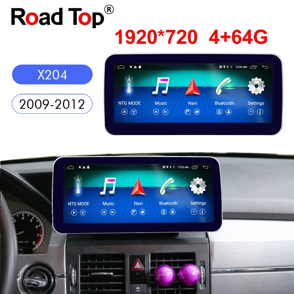 4G RAM 64G ROM 10 25 &quotAndroid дисплей для Mercedes Benz GLK X204 2008 до 2012 gps навигация радио стерео