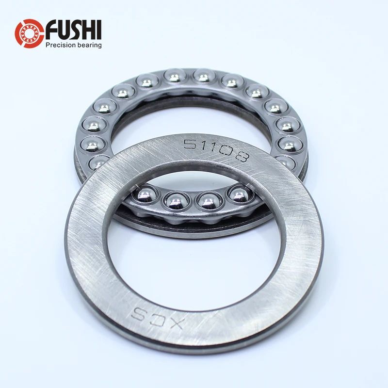 51108 упорный подшипник 40*60*13 мм (1 шт.) осевой 8108 шарикоподшипники|bearing bearing|bearing
