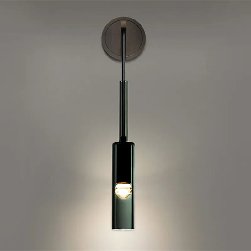 Новый Хрустальный настенный светильник в скандинавском стиле лофт для одежды