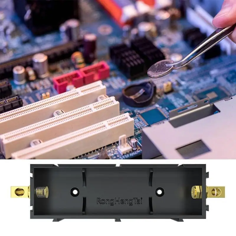 Splicable Battery Slot For Cylindrical Batteries Of 21700 20700 18650 Holder Storage Box U5p5 |