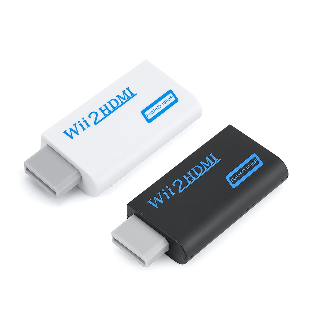 Адаптер-преобразователь для Wii в HDMI-совместимый 3 5 мм аудиокабель с выходом 1080P HD