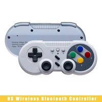 wireless gamepad support bluetooth controller with joystick for pc windows macos nintendo switch steam vibration game handle new