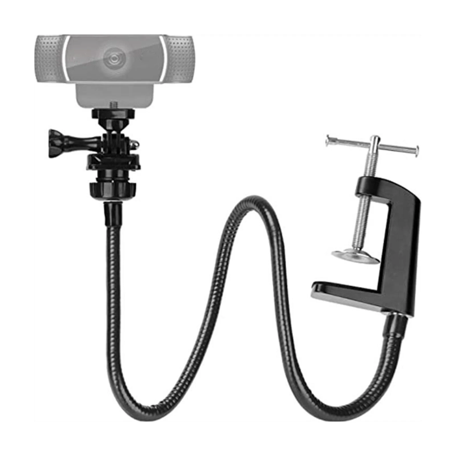 

Adjustable Webcam Stand Holder for Logitech Flexible Desk Mount with Clamp