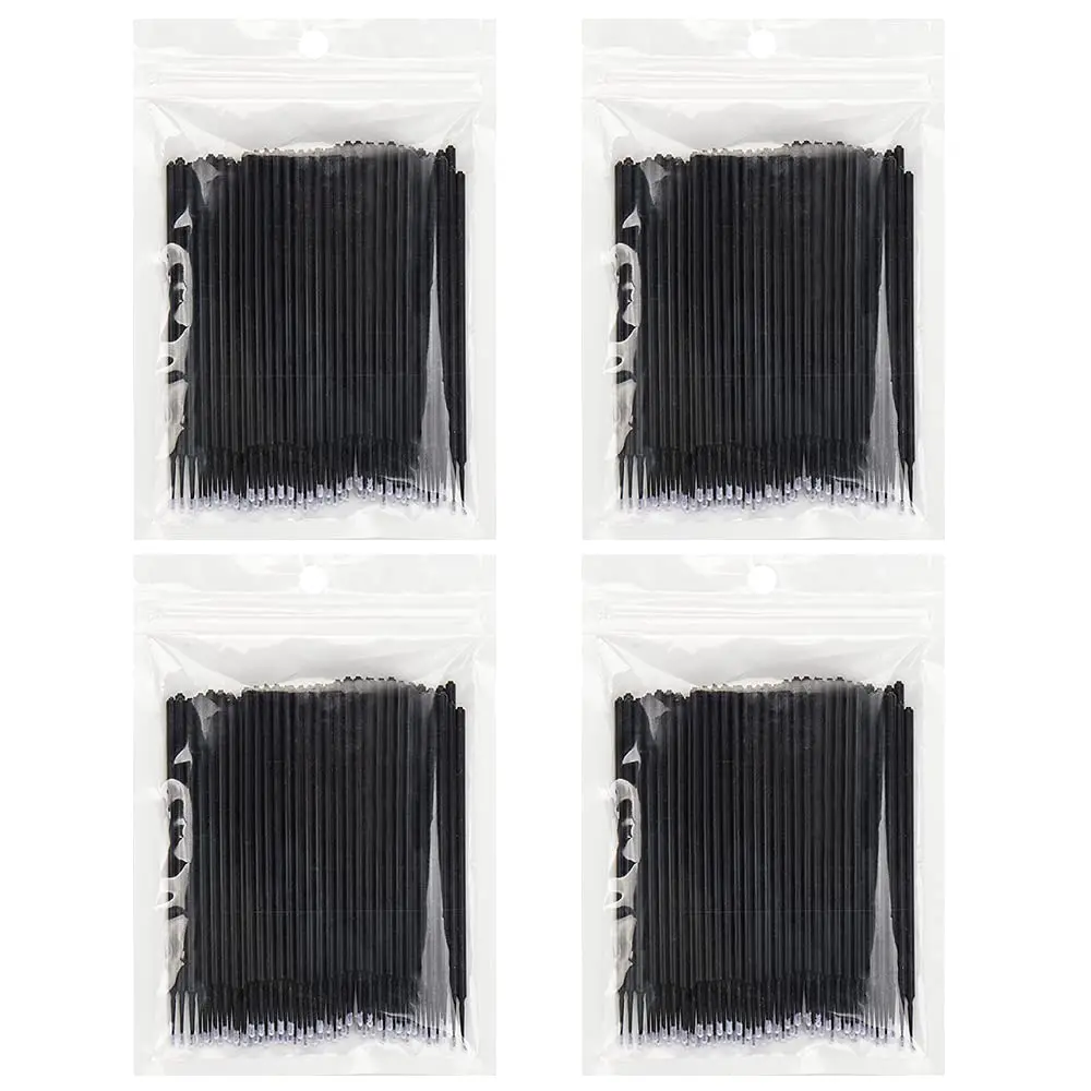 100 шт./пакет щетка для наращивания ресниц очищающее средство Одноразовые