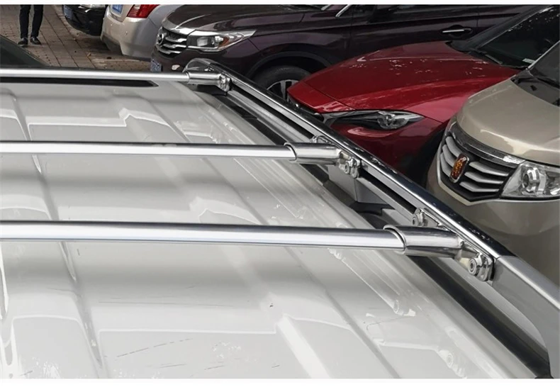 Roof Rack For Toyota Land Cruiser 200 V8 LC LC200 2008-2021 Rails Bar Luggage Carrier Bars top Cross bar Racks Rail Boxes | Автомобили и