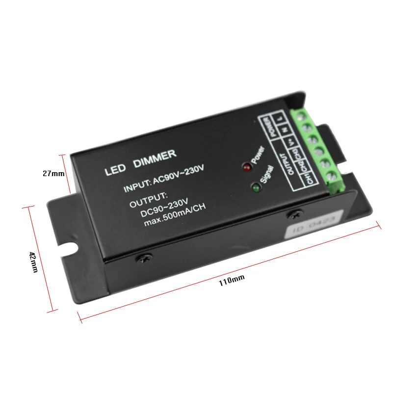 Rf беспроводной светодиодный диммер 220 В 110 В с пультом дистанционного управления яркостью диммер контроллер РЧ-Диммер led 220 В диммер для светодиодных ламп