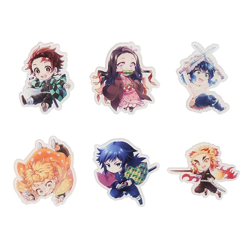 Акриловый брелок для ключей с аниме рассекающий демонов косплея киметасу камадо