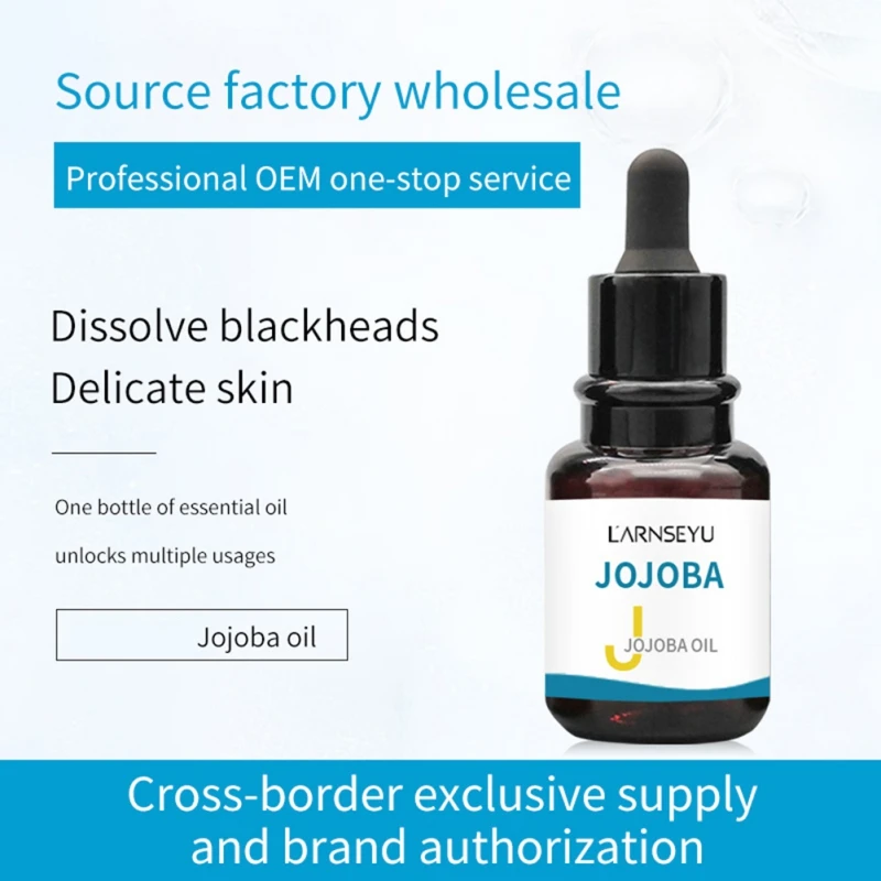 

Moisturizing Cleaning Blackhead Relaxing Body Skin Care Essence 50ml Jojoba Oil Face Serum Massage Base Oil